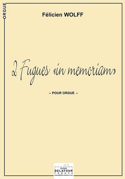 Image de 2 FUGUES POUR ORGUE