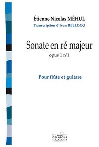 Picture of SONATE OPUS 1 N01 (VERSION FLUTE ET GUITARE)