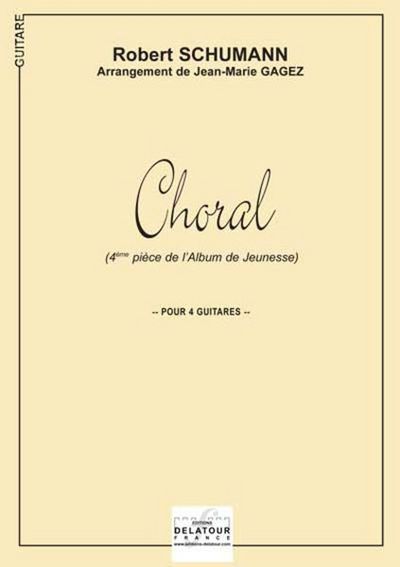 Picture of CHORAL POUR 4 GUITARES