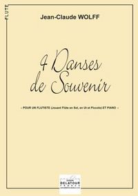 Image de QUATRE DANSES DE SOUVENIR POUR FLUTE ET PIANO