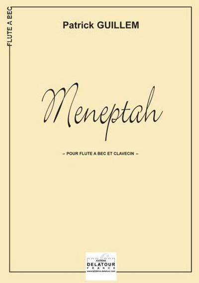 Image de MENEPTAH POUR FLUTE A BEC ET CLAVECIN