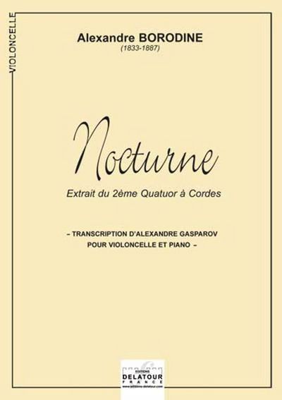 Image de NOCTURNE POUR VIOLONCELLE ET PIANO