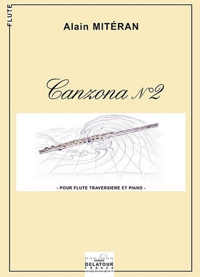 Picture of CANZONA N02 POUR FLUTE ET PIANO