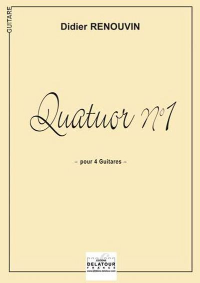 Picture of QUATUOR N01 POUR 4 GUITARES