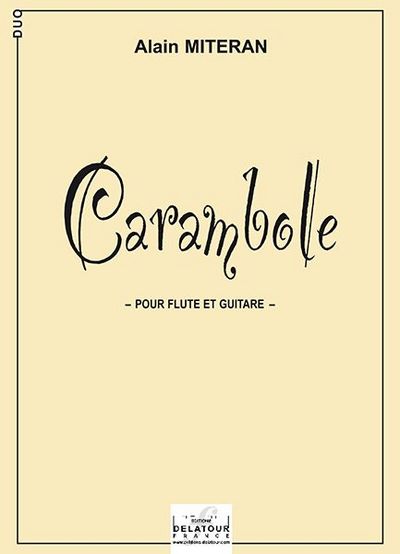 Picture of CARAMBOLE POUR FLUTE ET GUITARE