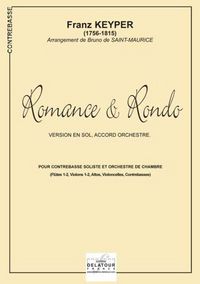 Picture of ROMANCE ET RONDO POUR CONTREBASSE ET ORCHESTRE (VERSION EN SOL)