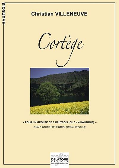 Picture of CORTEGE POUR ENSEMBLE DE HAUTBOIS
