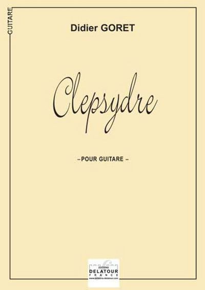 Picture of CLEPSYDRE POUR GUITARE