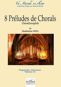 Picture of 8 PRELUDES DE CHORALS POUR ORGUE