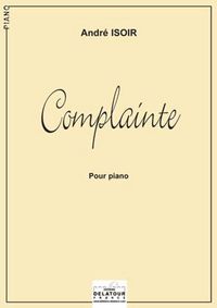 Picture of COMPLAINTE POUR PIANO