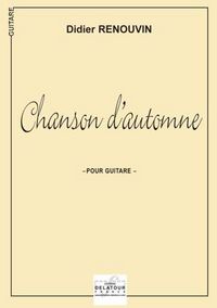 Picture of CHANSON D'AUTOMNE POUR GUITARE