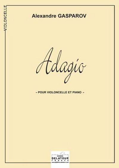 Image de ADAGIO POUR VIOLONCELLE ET PIANO