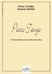 Picture of PIAZO TANGO POUR MEZZO-SOPRANO, FLUTE ET ACCORDEON