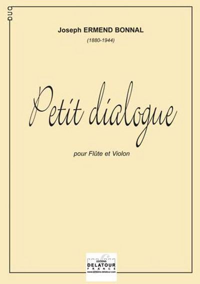 Picture of PETIT DIALOGUE POUR FLUTE ET VIOLON