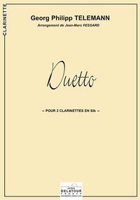 Image de DUETTO POUR 2 CLARINETTES