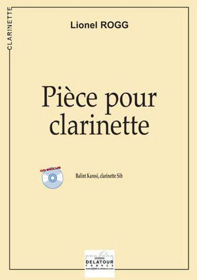Picture of PIECE POUR CLARINETTE