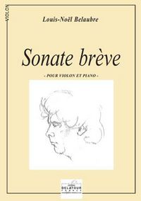 Image de SONATE BREVE POUR VIOLON ET PIANO