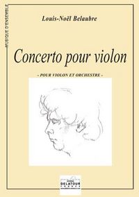 Picture of CONCERTO POUR VIOLON ET ORCHESTRE (CONDUCTEUR)