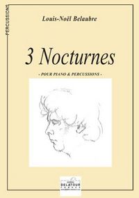 Picture of 3 NOCTURNES POUR PERCUSSIONS ET PIANO