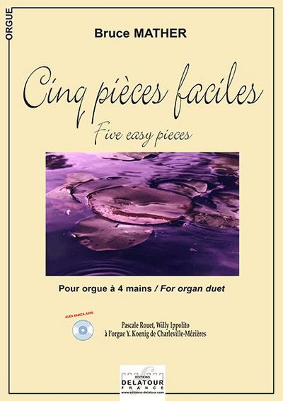 Picture of CINQ PIECES FACILES POUR ORGUE A 4 MAINS