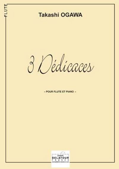 Image de 3 DEDICACES POUR FLUTE ET PIANO
