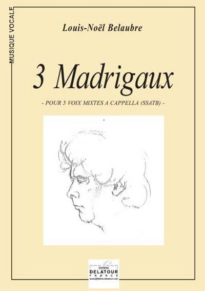 Picture of 3 MADRIGAUX
