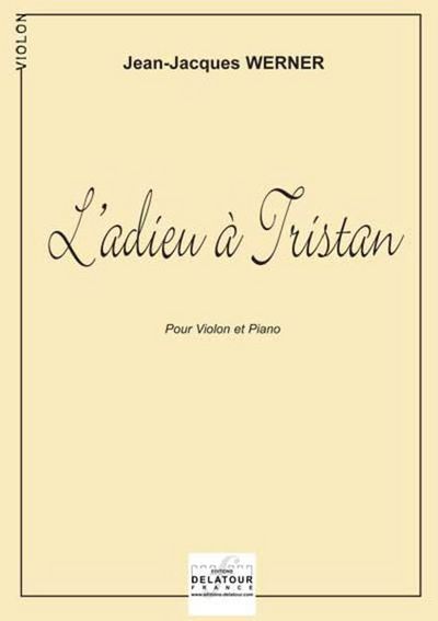 Picture of L'ADIEU A TRISTAN POUR VIOLON ET PIANO