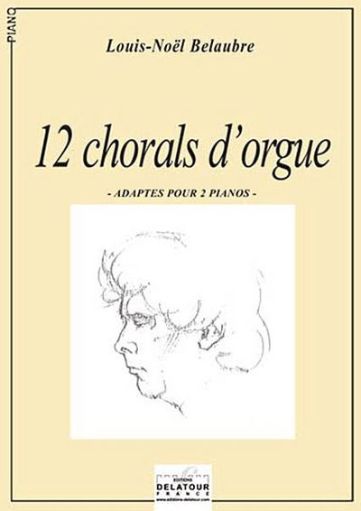 Picture of 12 CHORALS D'ORGUE ADAPTES POUR 2 PIANOS