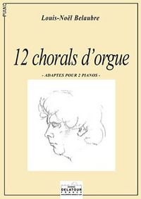 Picture of 12 CHORALS D'ORGUE ADAPTES POUR 2 PIANOS