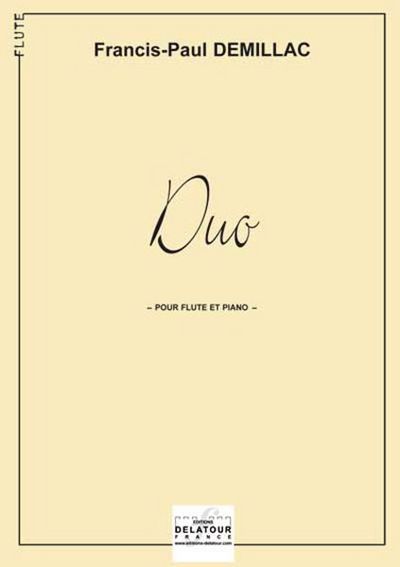 Image de DUO POUR FLUTE ET PIANO