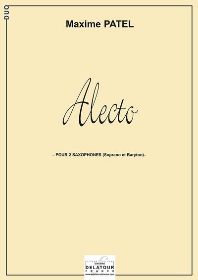 Picture of ALECTO POUR 2 SAXOPHONES