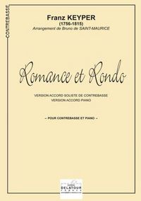 Picture of ROMANCE ET RONDO POUR CONTREBASSE ET PIANO - 2 VERSIONS
