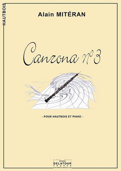 Image de CANZONA N03 POUR HAUTBOIS ET PIANO