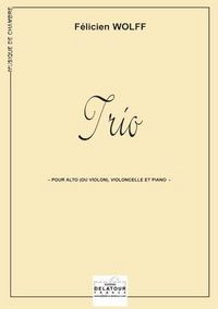 Picture of TRIO POUR ALTO OU VIOLON, VIOLONCELLE ET PIANO