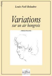 Picture of VARIATIONS SUR UN AIR HONGROIS POUR PIANO