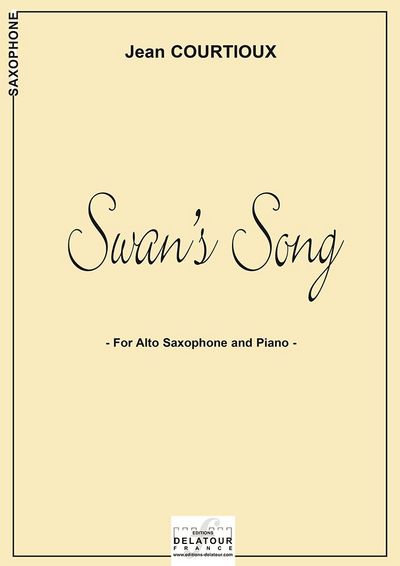 Image de SWAN'S SONG POUR SAXOPHONE ALTO ET PIANO