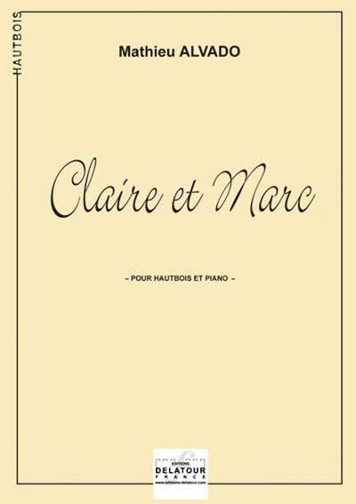Picture of CLAIRE ET MARC POUR HAUTBOIS ET PIANO