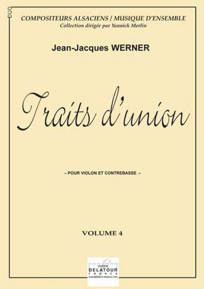Image de TRAITS D'UNION POUR VIOLON ET CONTREBASSE