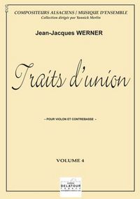 Image de TRAITS D'UNION POUR VIOLON ET CONTREBASSE