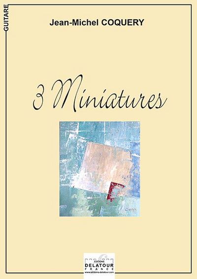 Picture of 3 MINIATURES POUR GUITARE