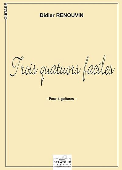 Picture of 3 QUATUORS FACILES POUR GUITARES
