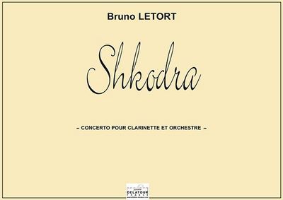 Picture of SHKODRA - CONCERTO POUR CLARINETTE ET ORCHESTRE (CONDUCTEUR)