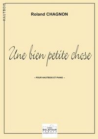 Picture of UNE BIEN PETITE CHOSE POUR HAUTBOIS ET PIANO