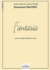 Picture of FANTASIA POUR 2 CLARINETTES BASSES ET PIANO