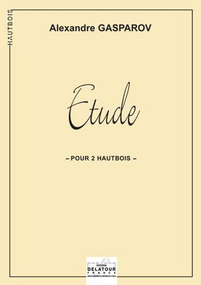 Image de ETUDE POUR 2 HAUTBOIS