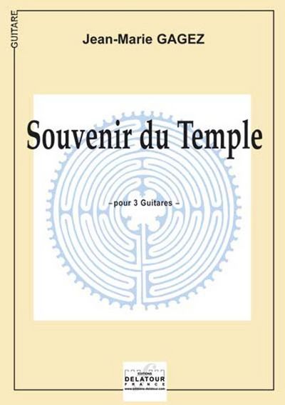 Image de SOUVENIR DU TEMPLE POUR 3 GUITARES