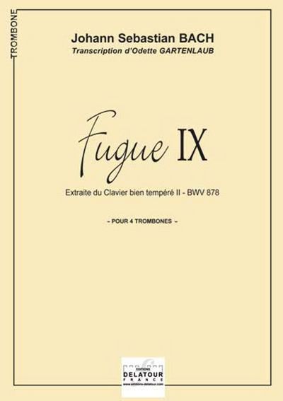 Picture of FUGUE IX (VERSION 4 TROMBONES)