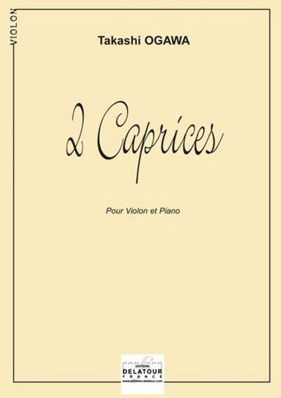 Image de 2 CAPRICES POUR VIOLON ET PIANO
