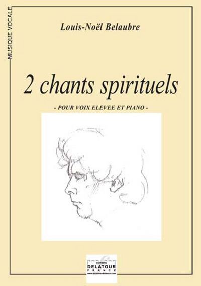 Picture of 2 CHANTS SPIRITUELS POUR VOIX ELEVEE ET PIANO