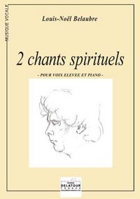 Picture of 2 CHANTS SPIRITUELS POUR VOIX ELEVEE ET PIANO
